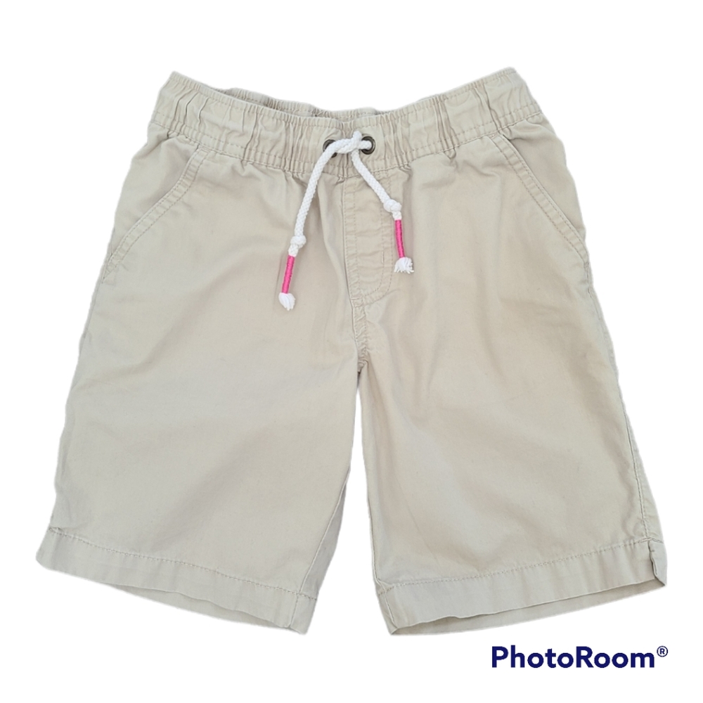 Cat & Jack Tan Drawstring Uniform Shorts